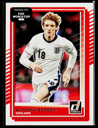 2025-26 Donruss Road to FIFA World Cup #67 Anthony Gordon