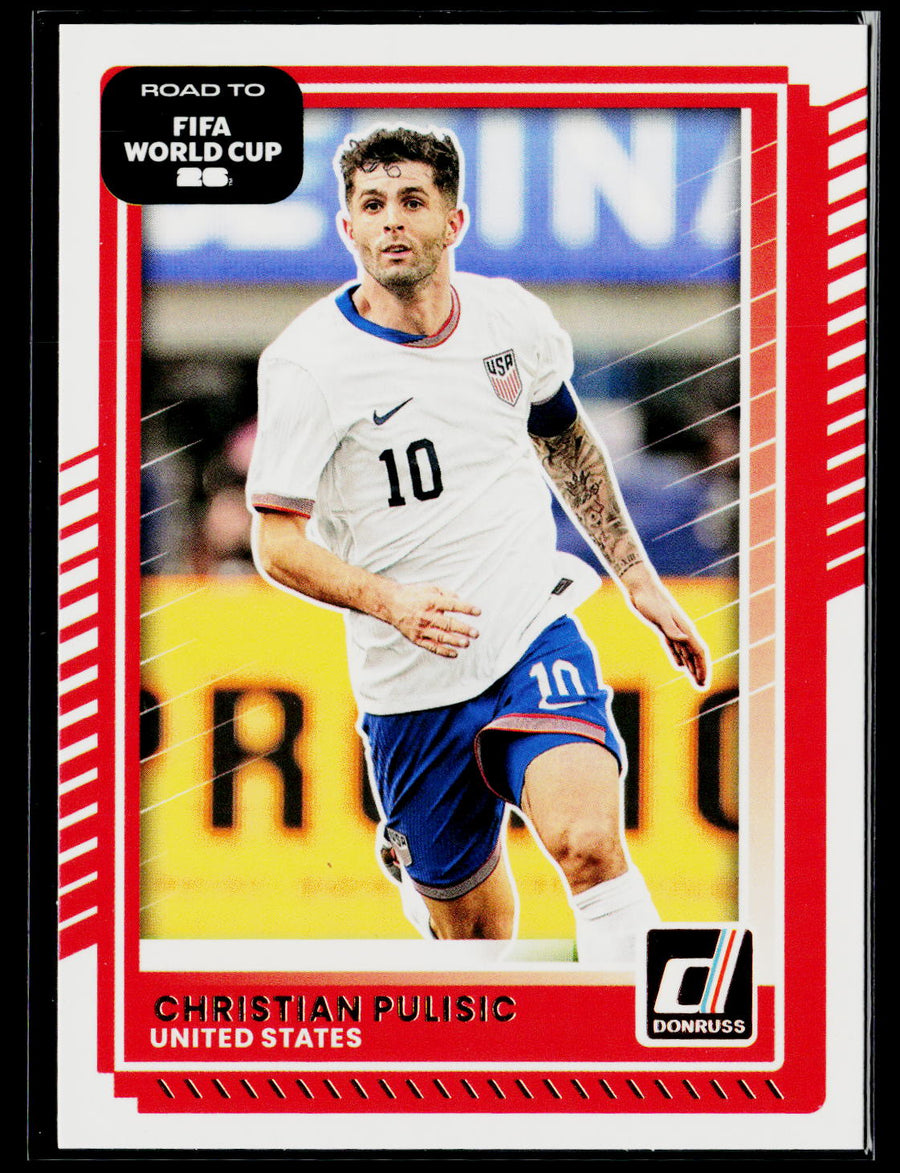 2025-26 Donruss Road to FIFA World Cup #25 Christian Pulisic
