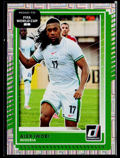 2025-26 Donruss Road to FIFA World Cup #193 Alex Iwobi