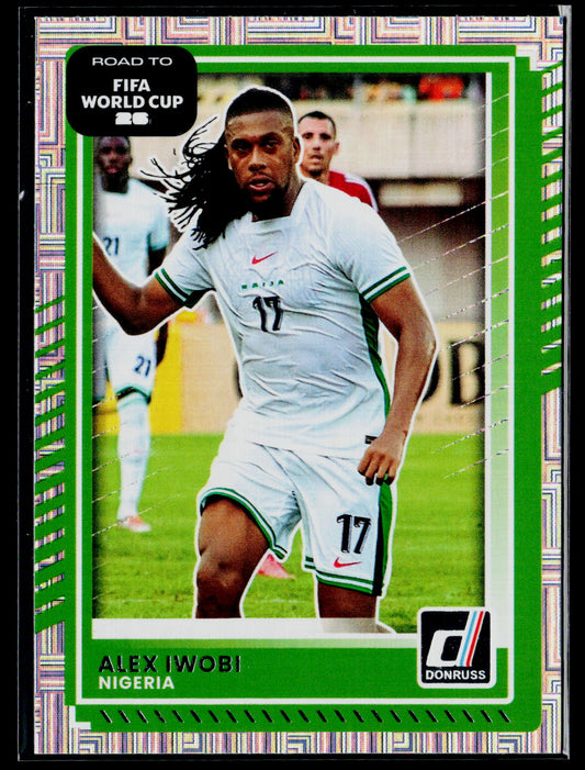 2025-26 Donruss Road to FIFA World Cup #193 Alex Iwobi