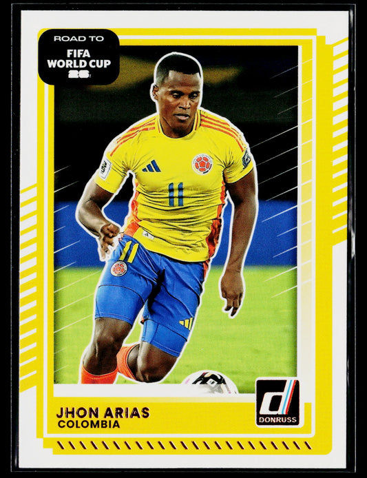 2025-26 Donruss Road to FIFA World Cup #124 Jhon Arias