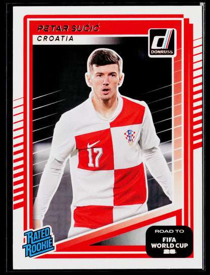 2025-26 Donruss Road to FIFA World Cup #205 Petar Sucic