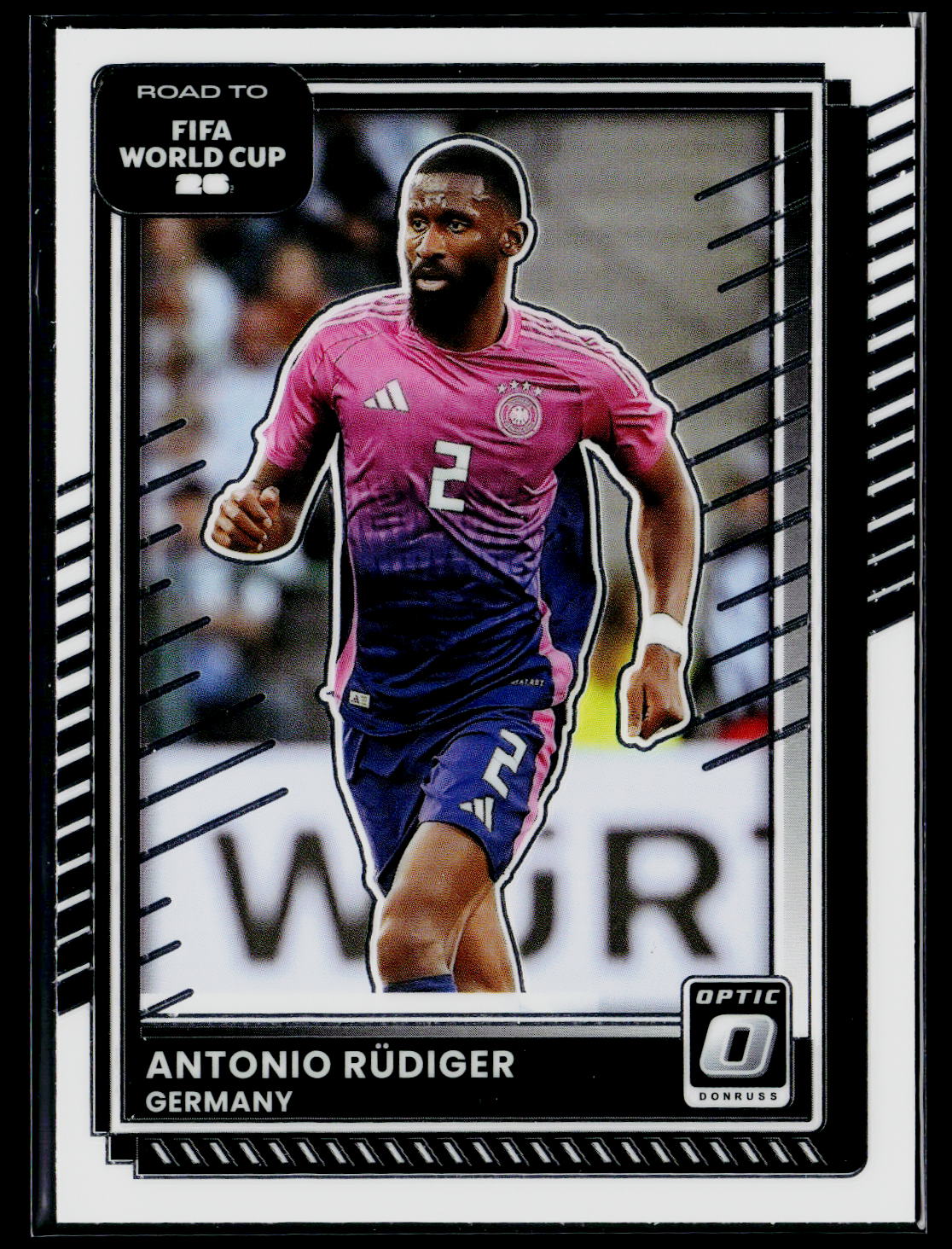 2025-26 Donruss Road to FIFA World Cup #29 Antonio Rudiger