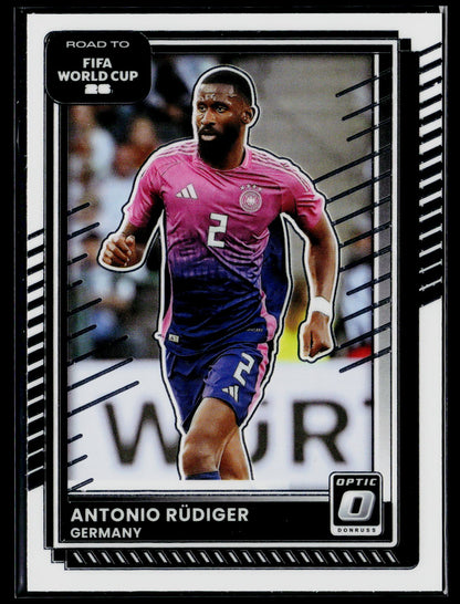 2025-26 Donruss Road to FIFA World Cup #29 Antonio Rudiger