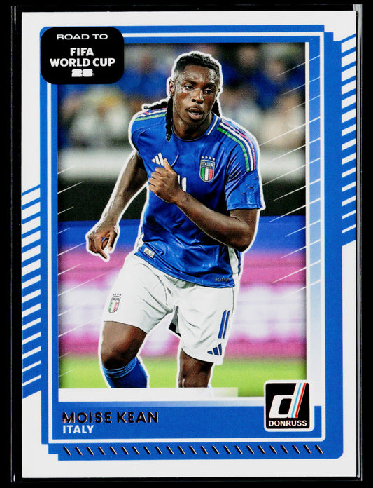 2025-26 Donruss Road to FIFA World Cup #111 Moise Kean