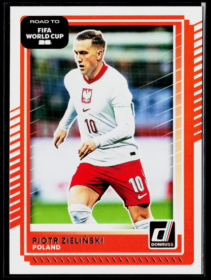 2025-26 Donruss Road to FIFA World Cup #195 Piotr Zielinski