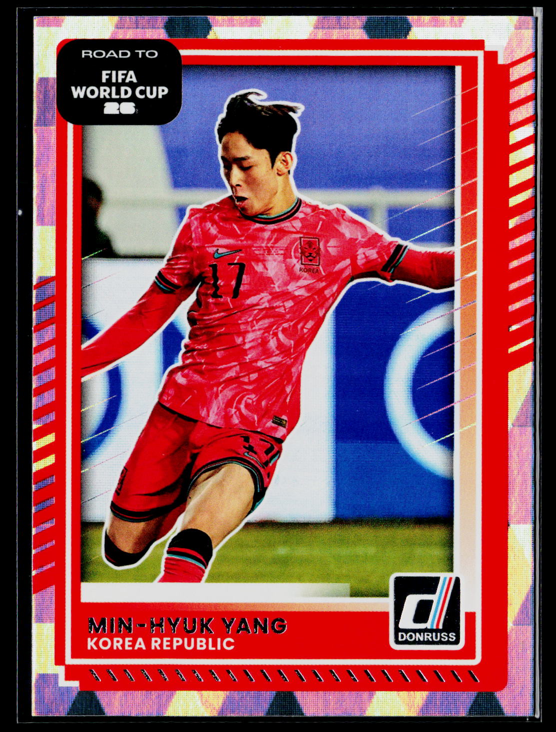 2025-26 Donruss Road to FIFA World Cup #105 Min-Hyuk Yang