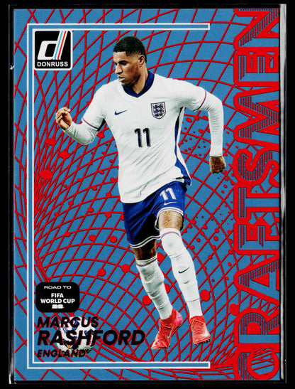 2025-26 Donruss Road to FIFA World Cup #148 Marcus Rashford Craftsmen