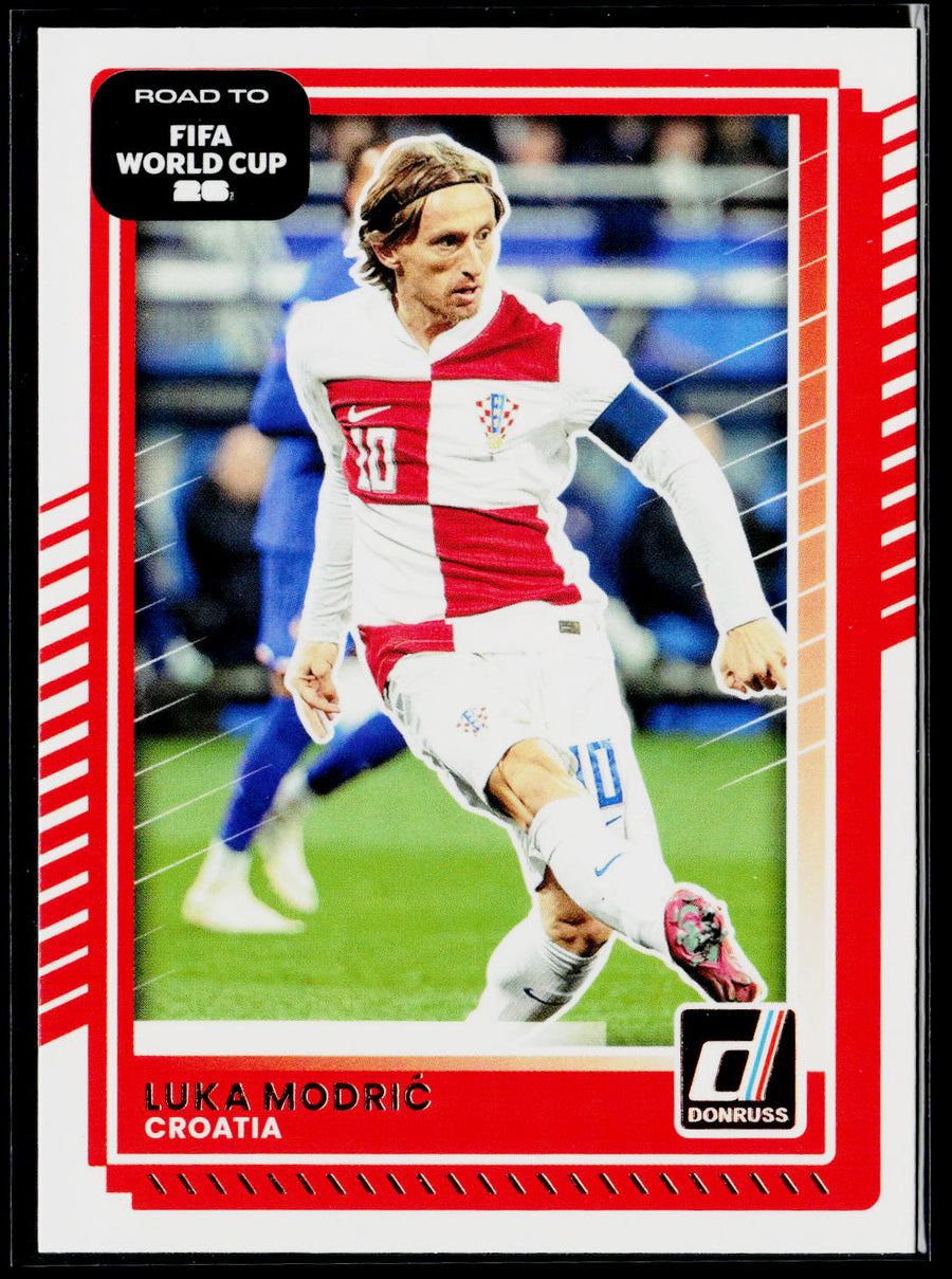 2025-26 Donruss Road to FIFA World Cup #61 Luka Modric