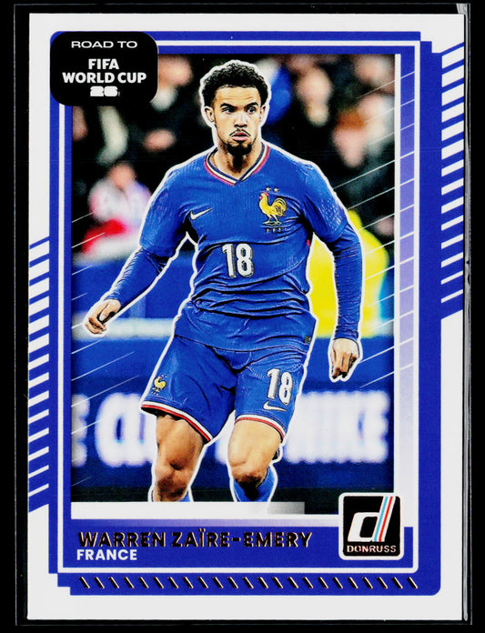 2025-26 Donruss Road to FIFA World Cup #149 Warren Zaire-Emery