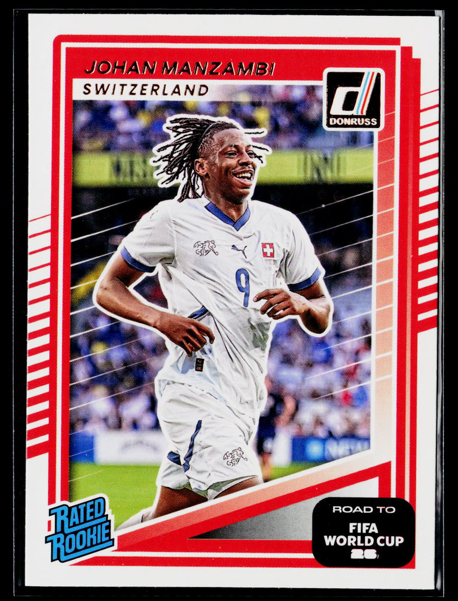 2025-26 Donruss Road to FIFA World Cup #250 Johan Manzambi