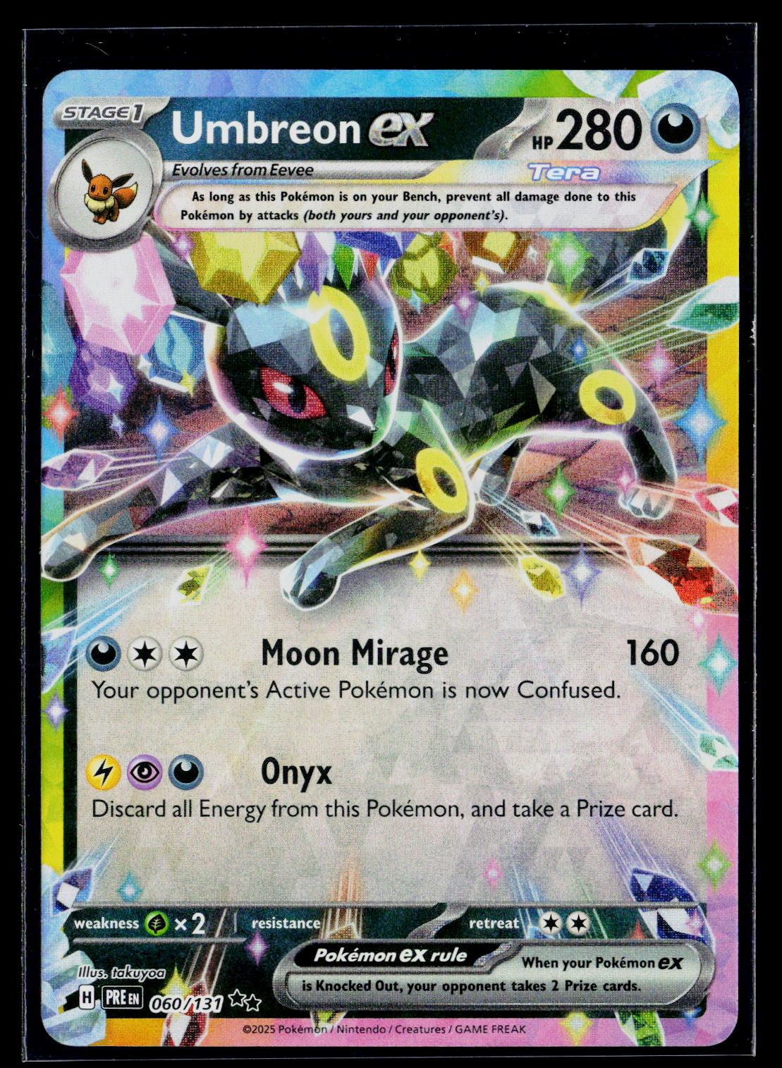 SV: Prismatic Evolutions #060/131 Umbreon ex