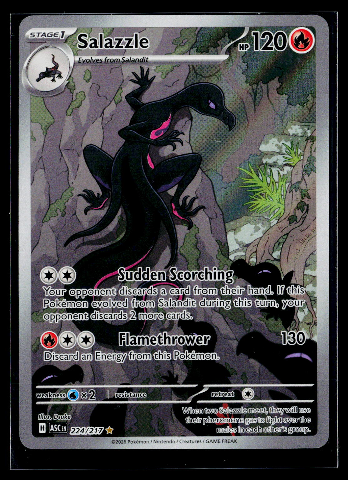 ME: Ascended Heroes #224/217 Salazzle