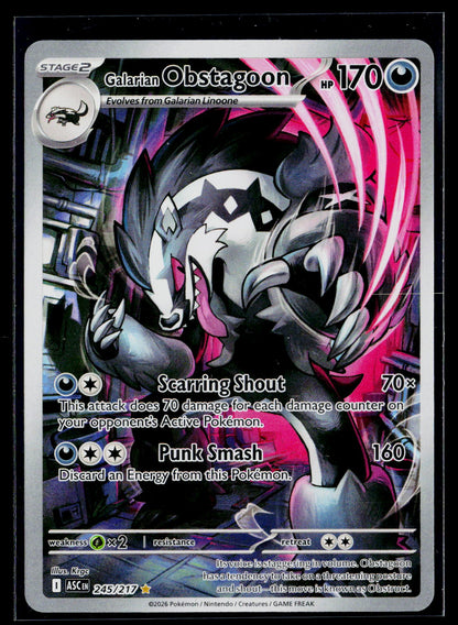 ME: Ascended Heroes #245/217 Galarian Obstagoon