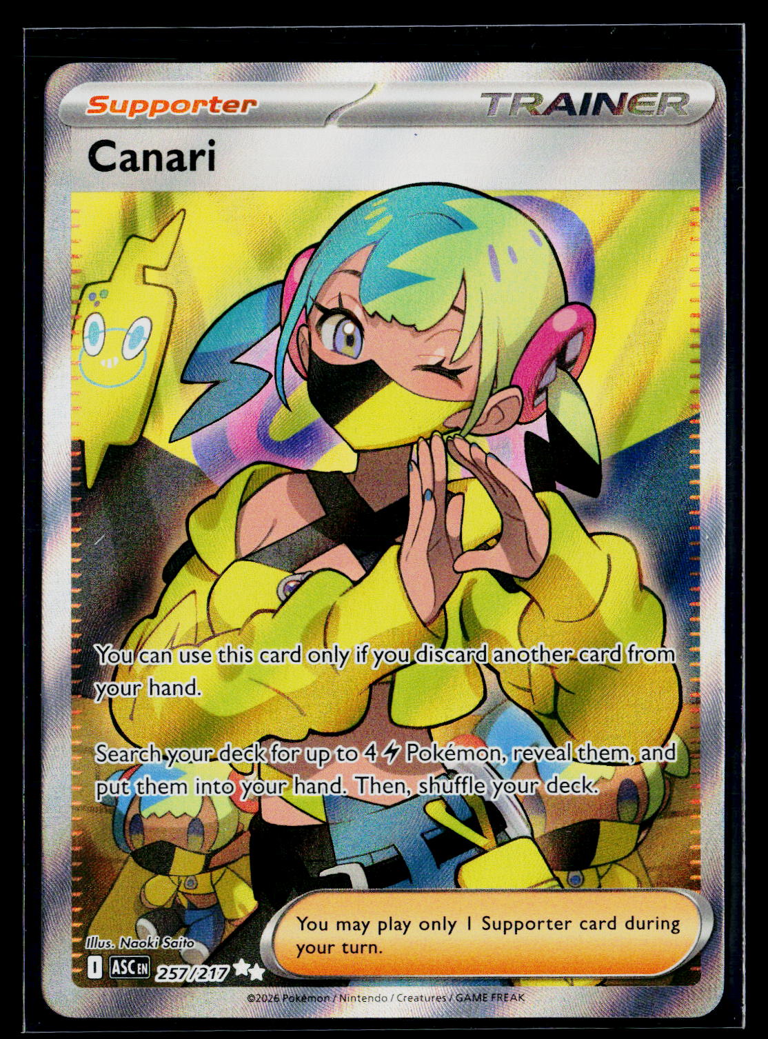ME: Ascended Heroes #257/217 Canari