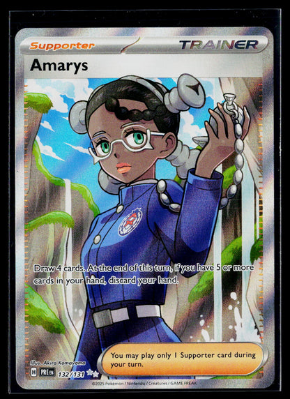 SV: Prismatic Evolutions #132/131 Amarys