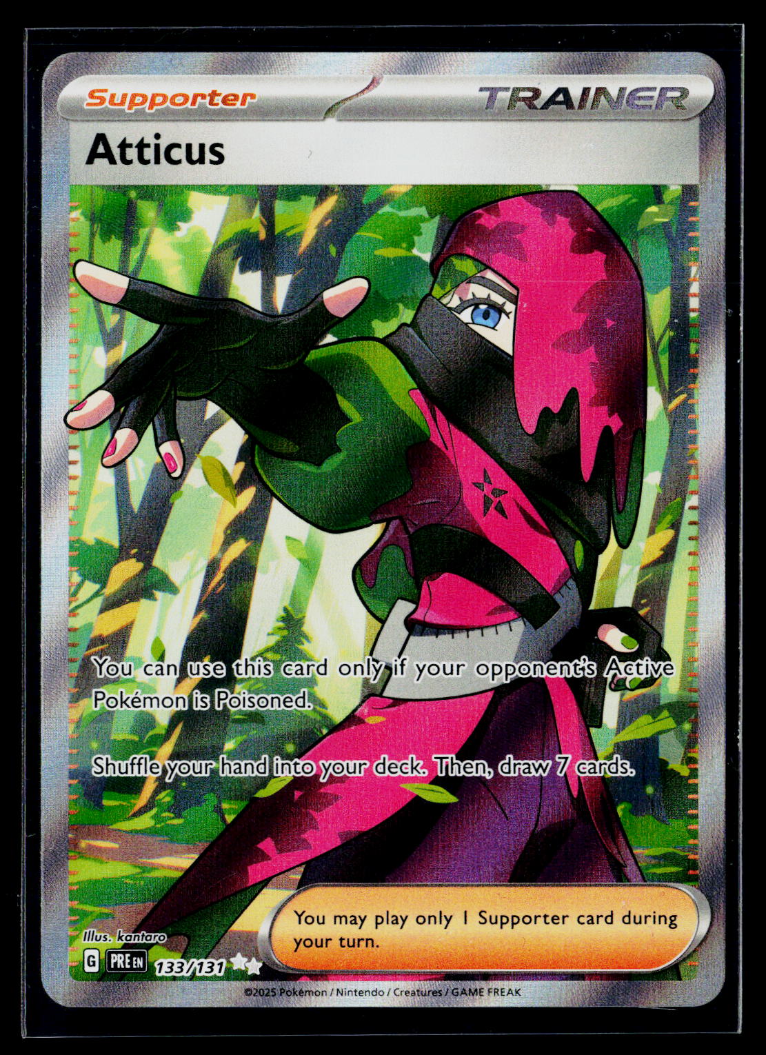 SV: Prismatic Evolutions #133/131 Atticus