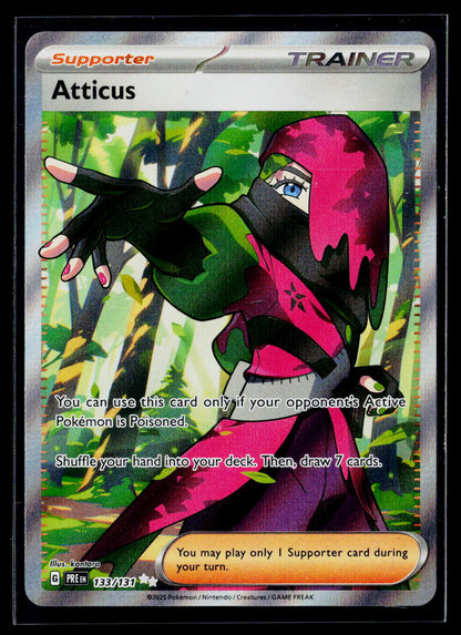 SV: Prismatic Evolutions #133/131 Atticus