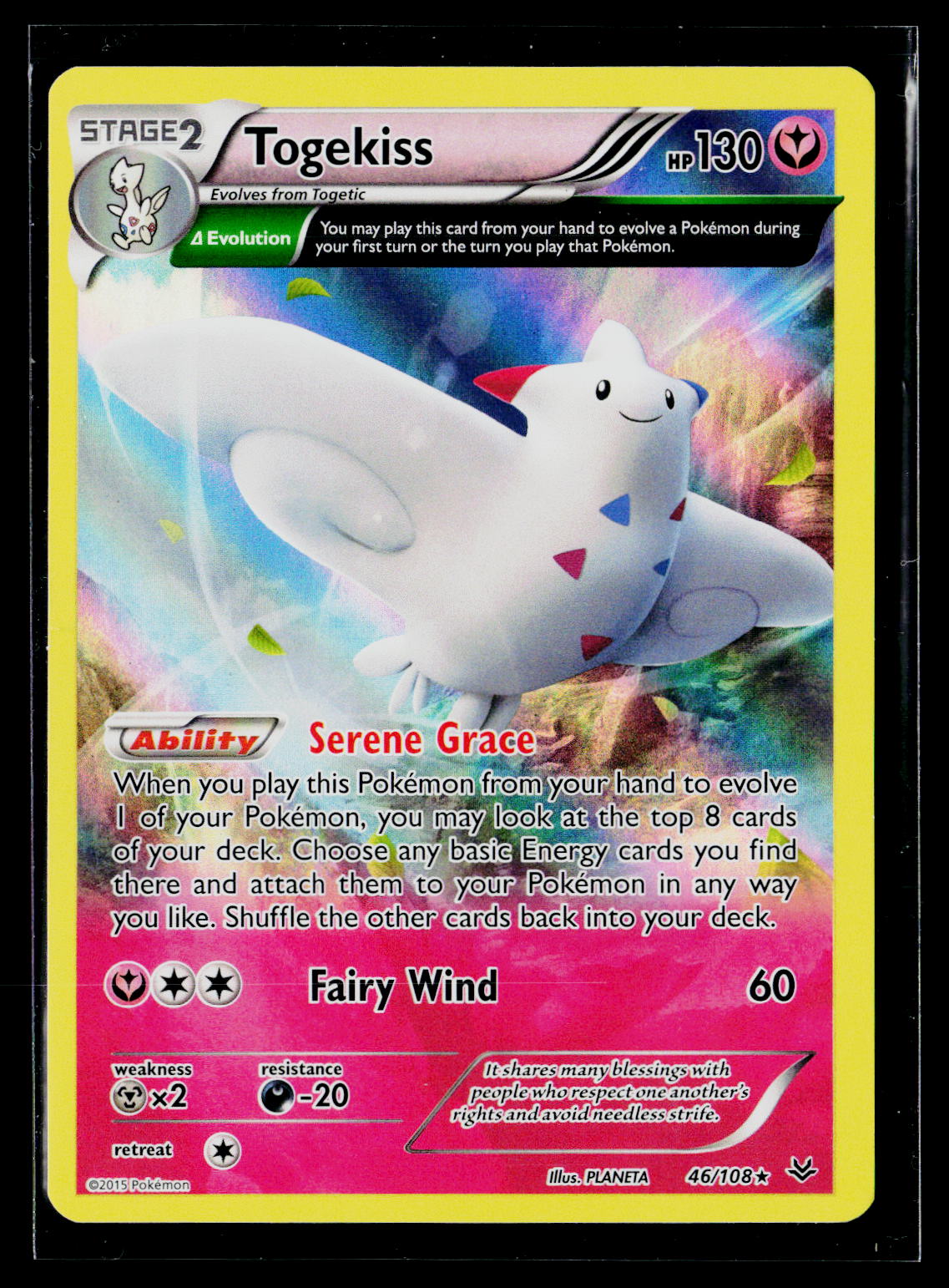 XY - Roaring Skies #46/108 Togekiss (46 Delta)