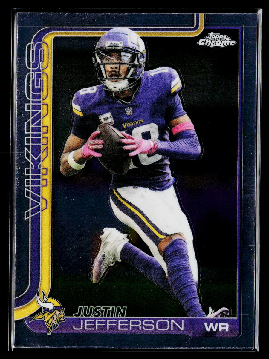 2025 Topps Chrome #195 Justin Jefferson