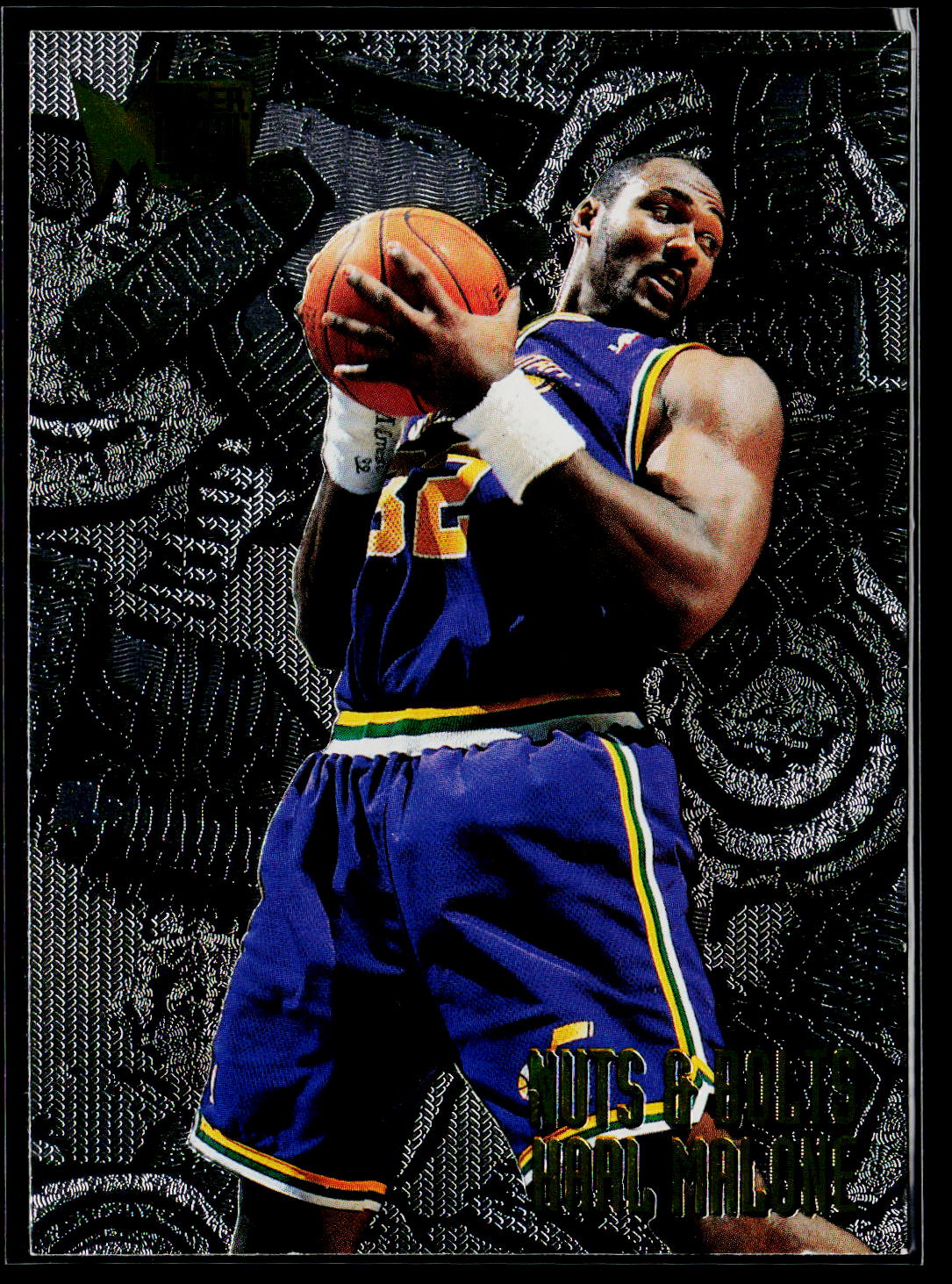 1995-96 Metal #214 Karl Malone