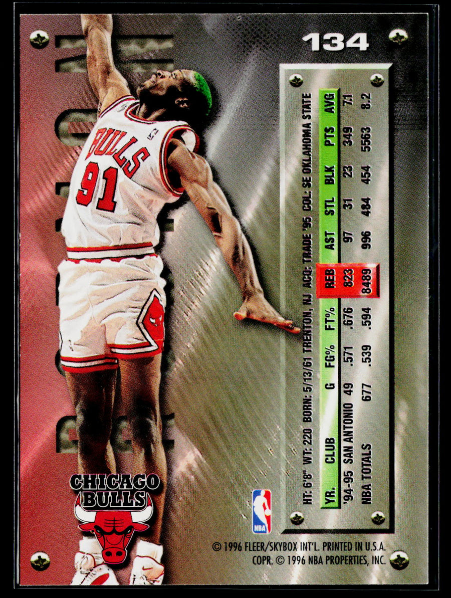 1995-96 Metal #134 Dennis Rodman