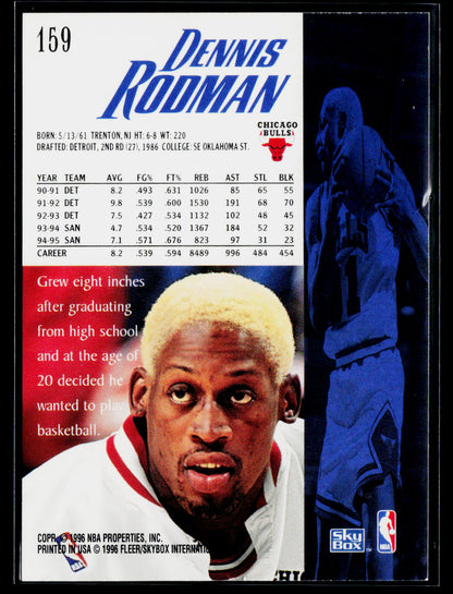 1995-96 SkyBox Premium #159 Dennis Rodman