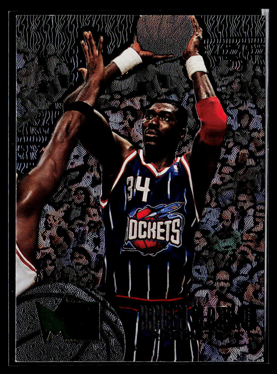 1995-96 Metal #154 Hakeem Olajuwon