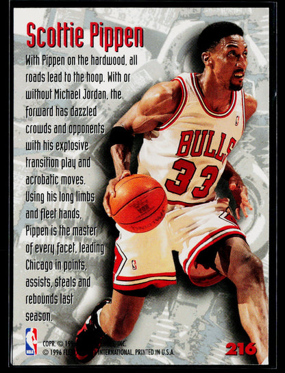 1995-96 Metal #216 Scottie Pippen