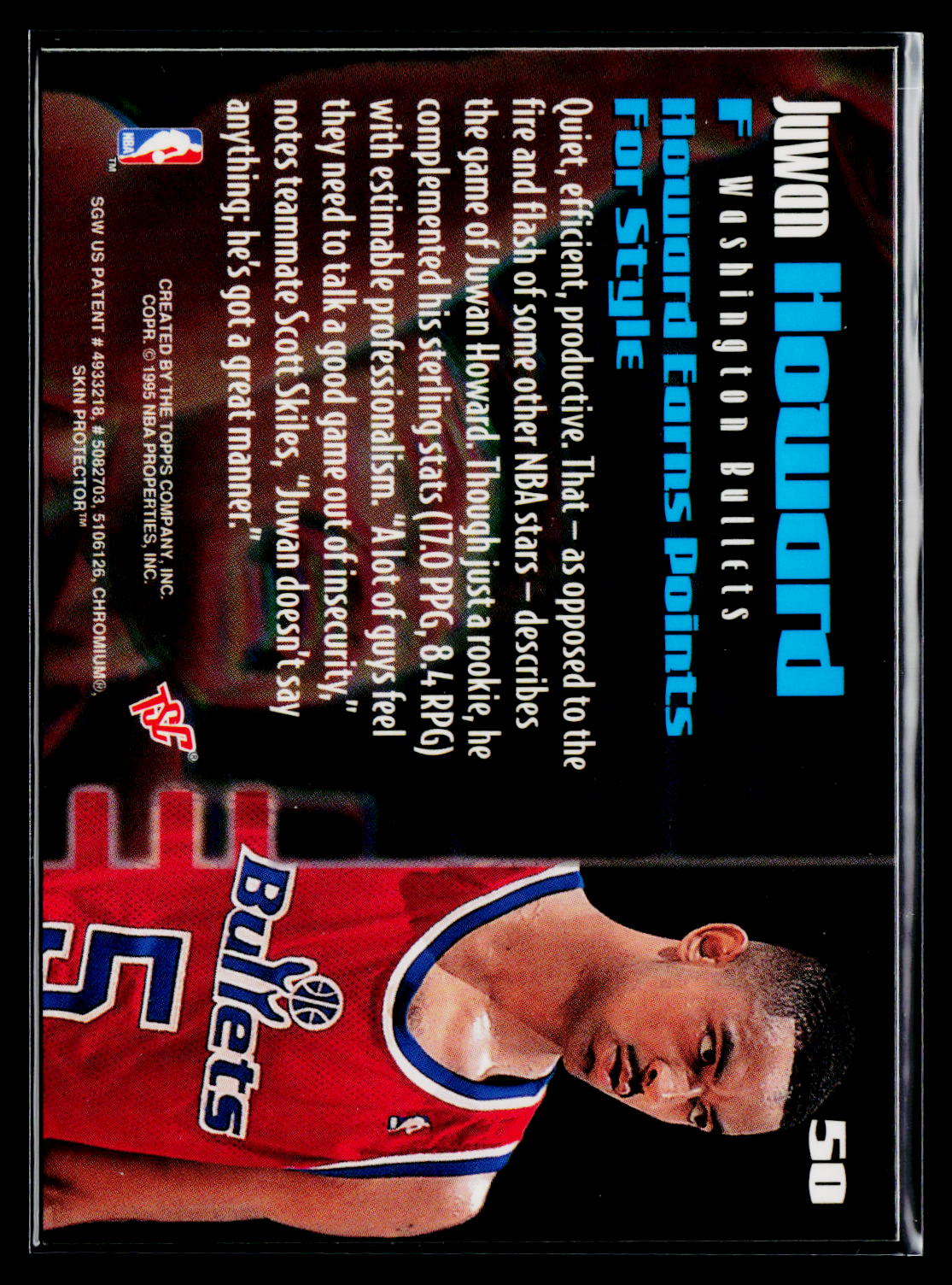 1994-95 Stadium Club Members Only 50 #50 Juwan Howard