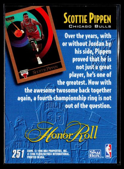 1995-96 SkyBox Premium #251 Scottie Pippen