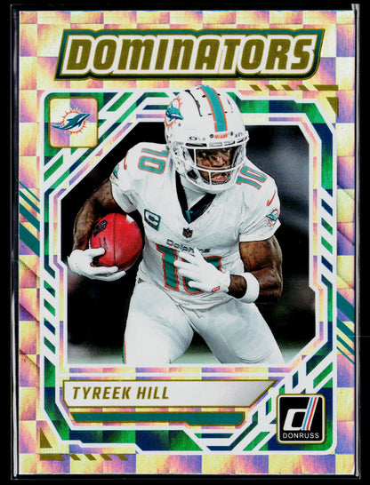 2025 Donruss #DOM-THL Tyreek Hill Dominators