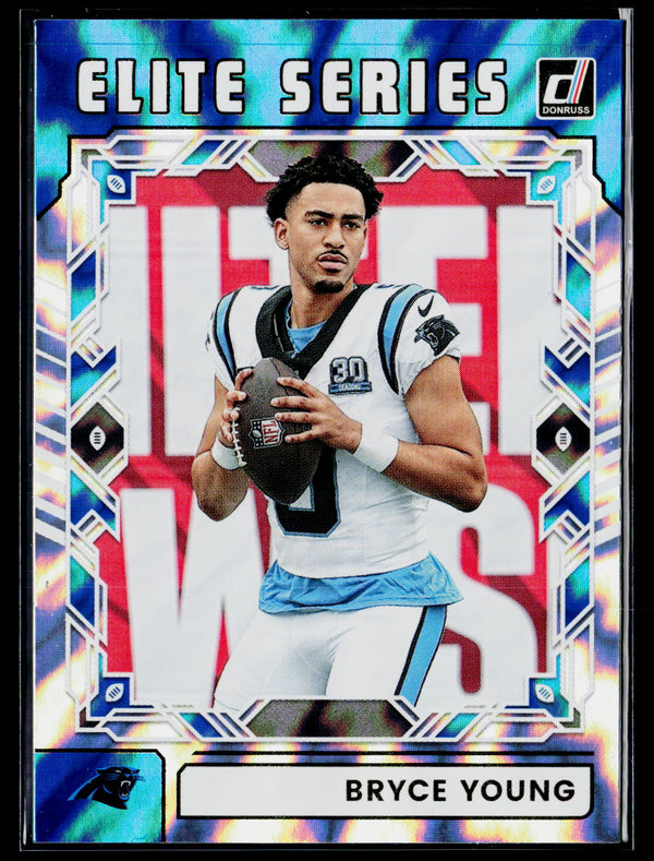 2025 Donruss #TES-BYO Bryce Young The Elite Series