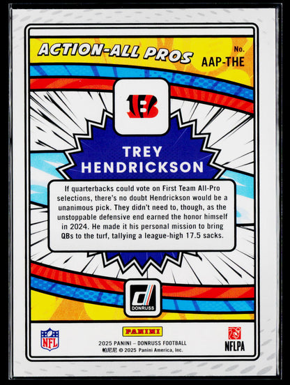 2025 Donruss #AAP-THE Trey Hendrickson Action-All Pros