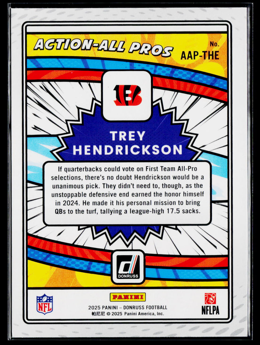 2025 Donruss #AAP-THE Trey Hendrickson Action-All Pros