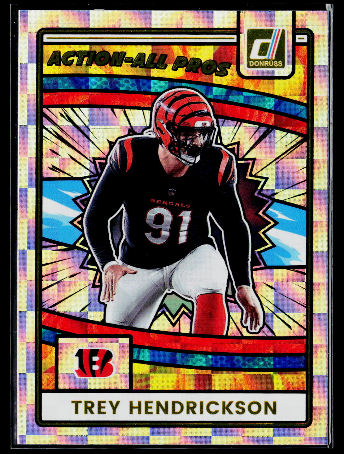 2025 Donruss #AAP-THE Trey Hendrickson Action-All Pros
