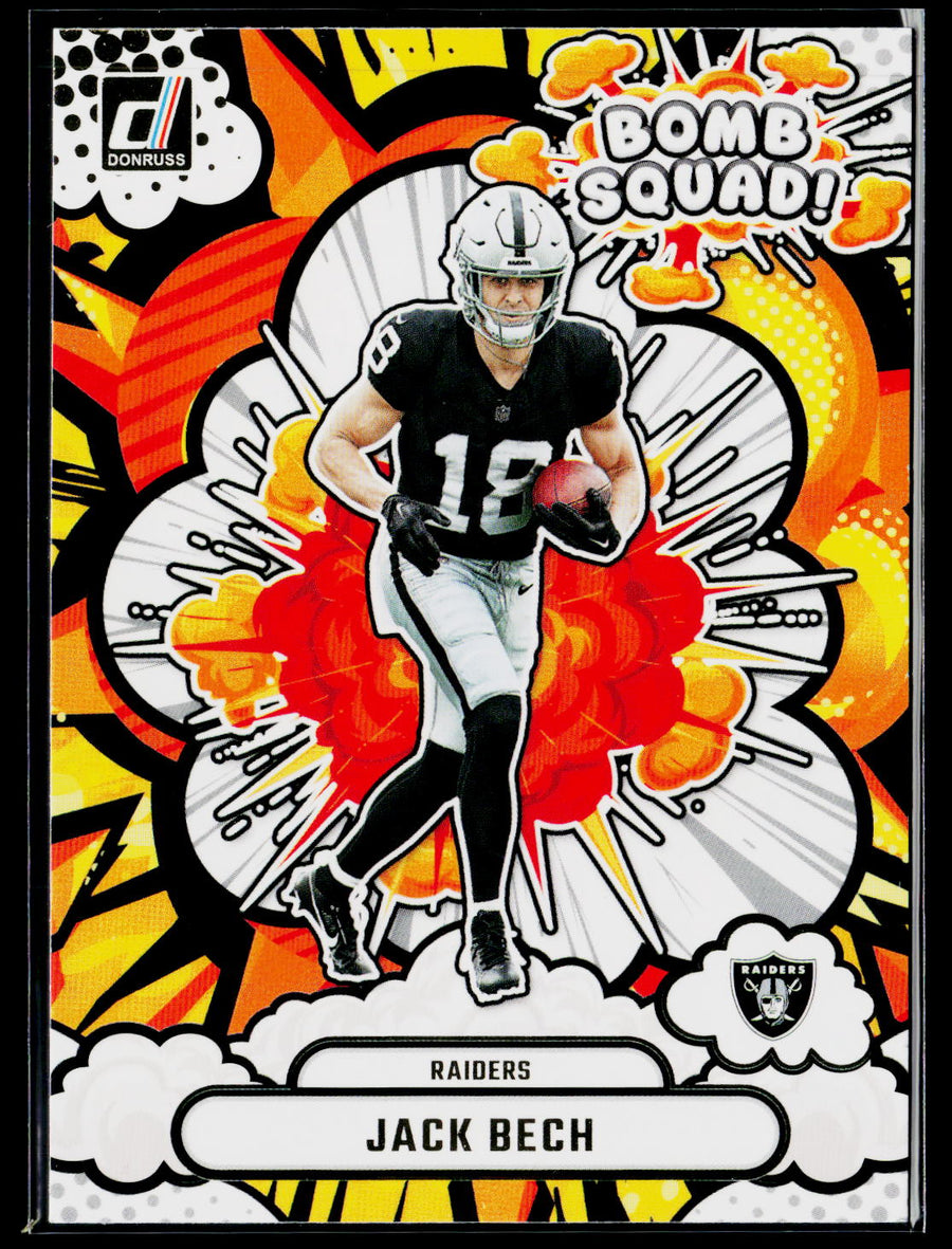 2025 Donruss #BS-JBH Jack Bech Bomb Squad
