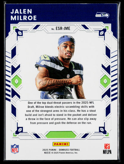 2025 Donruss #ESR-JME Jalen Milroe The Elite Series Rookies