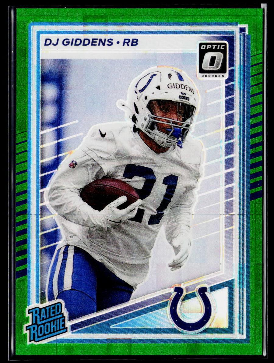 2025 Donruss #364 DJ Giddens greenandora optic preview