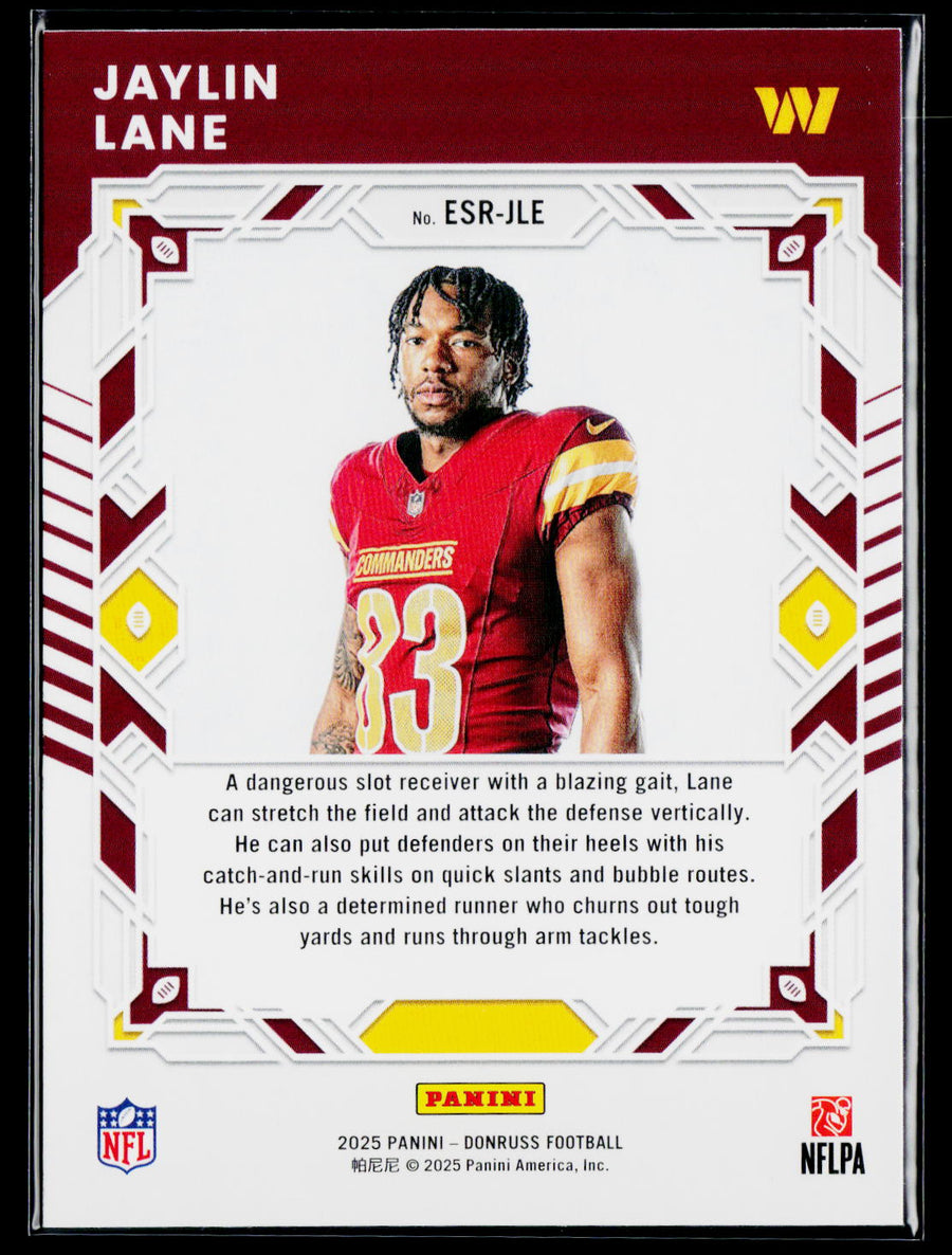 2025 Donruss #ESR-JLE Jaylin Lane The Elite Series Rookies