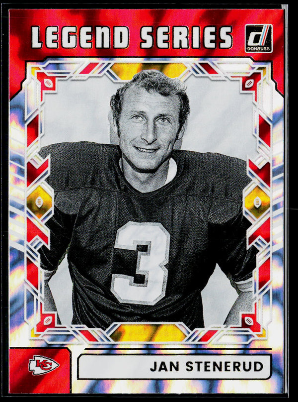 2025 Donruss #TLS-JST Jan Stenerud The Legend Series