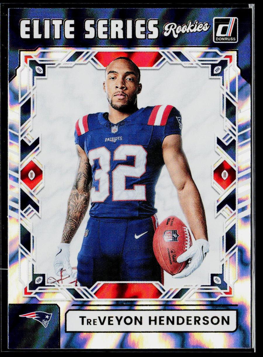 2025 Donruss #ESR-THN TreVeyon Henderson The Elite Series Rookies