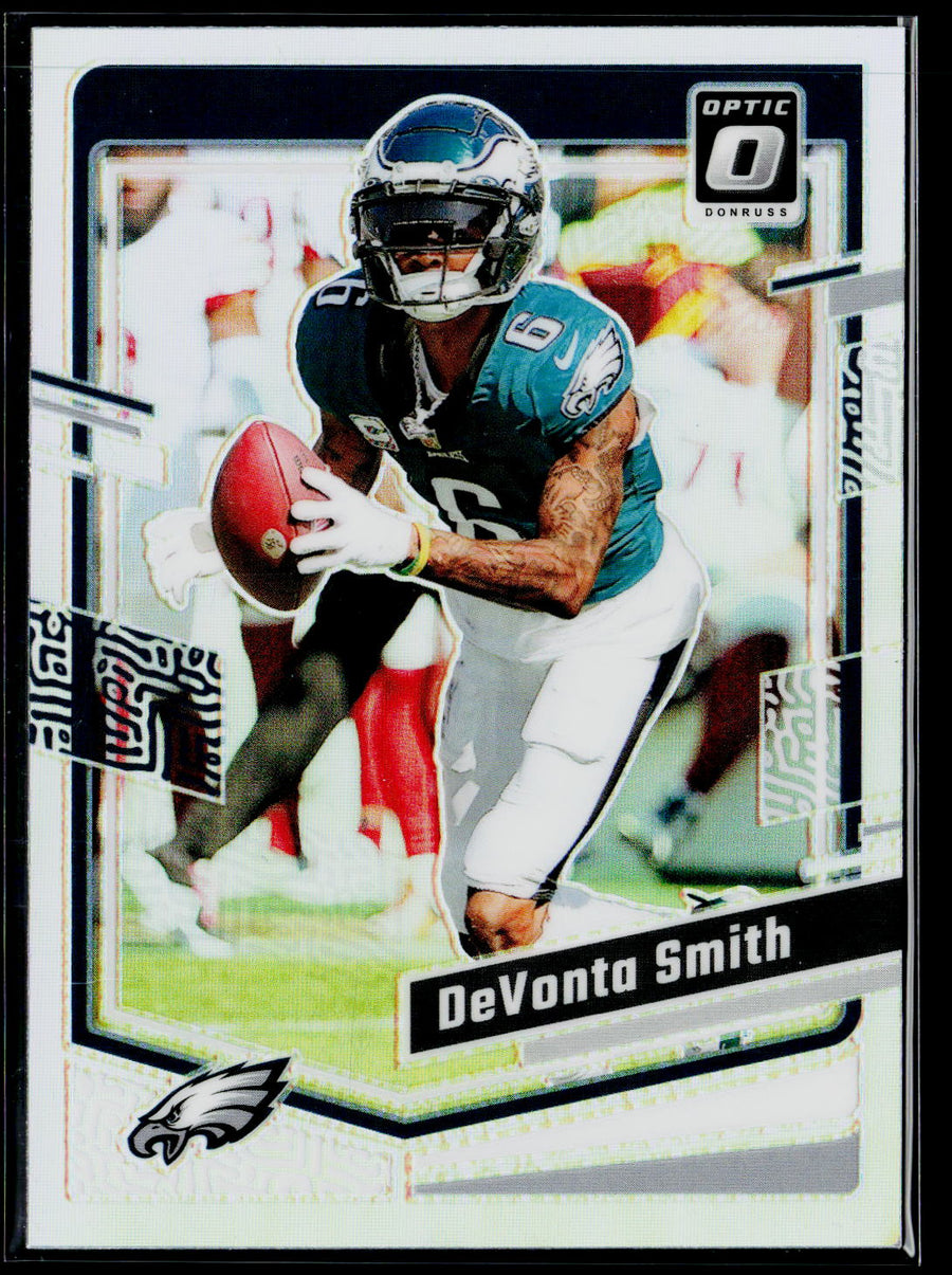 2023 Donruss Optic #156 DeVonta Smith Holo
