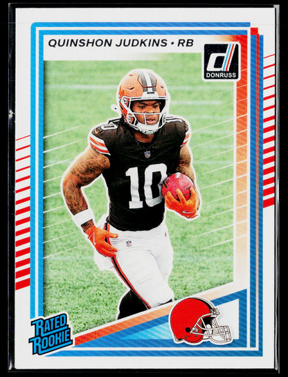 2025 Donruss #330 Quinshon Judkins