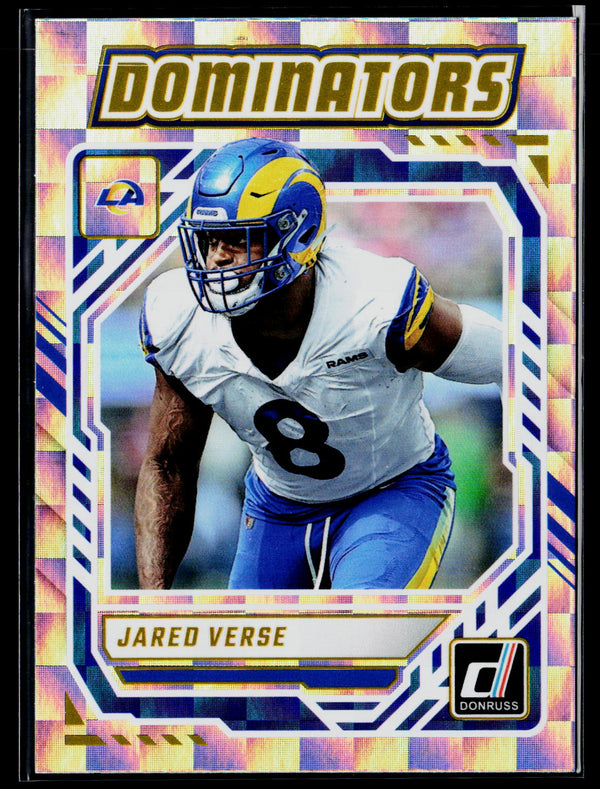 2025 Donruss #DOM-JVE Jared Verse Dominators
