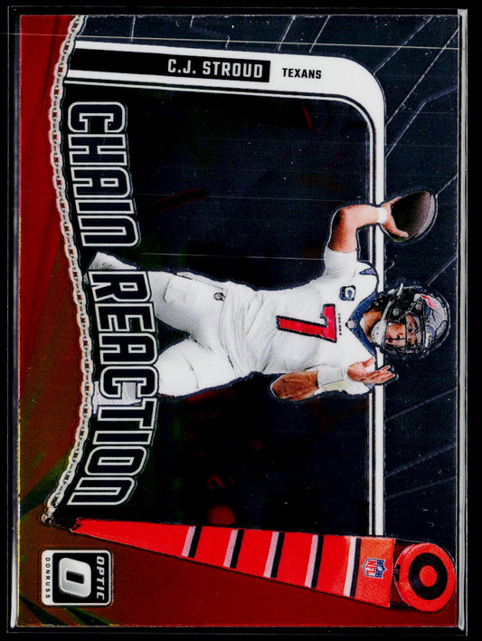 2024 Donruss Optic #7 C.J. Stroud Chain Reaction