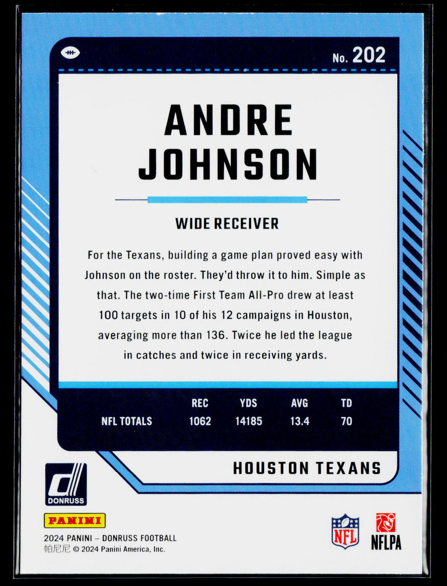 2024 Donruss #202 Andre Johnson