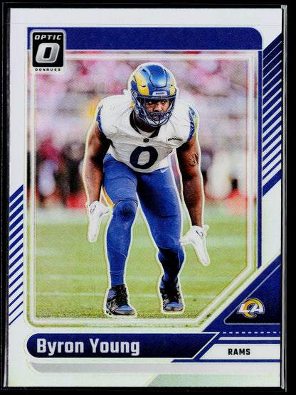 2024 Donruss Optic #119 Byron Young (LB)