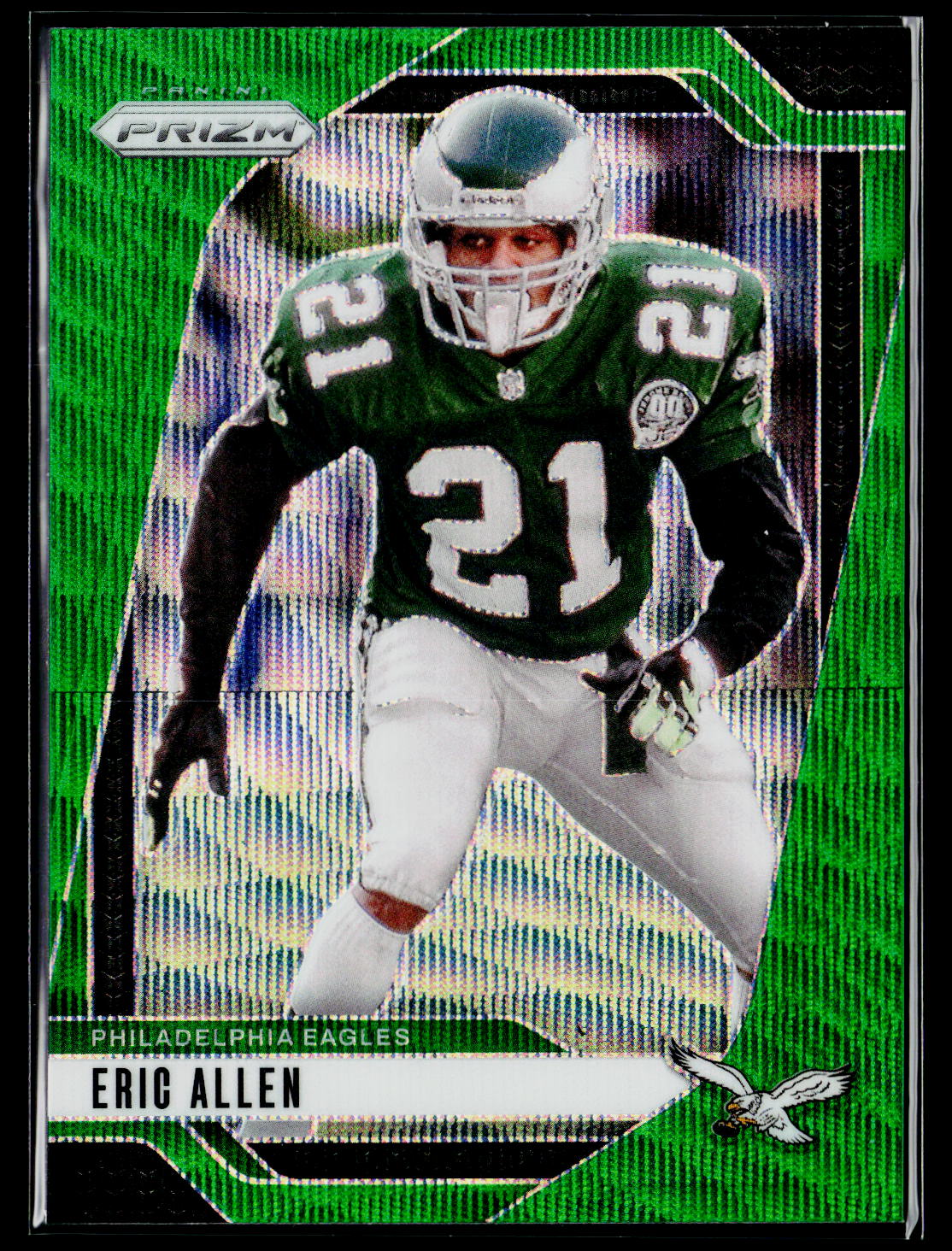 2024 Panini Prizm #237 Eric Allen Green Wave