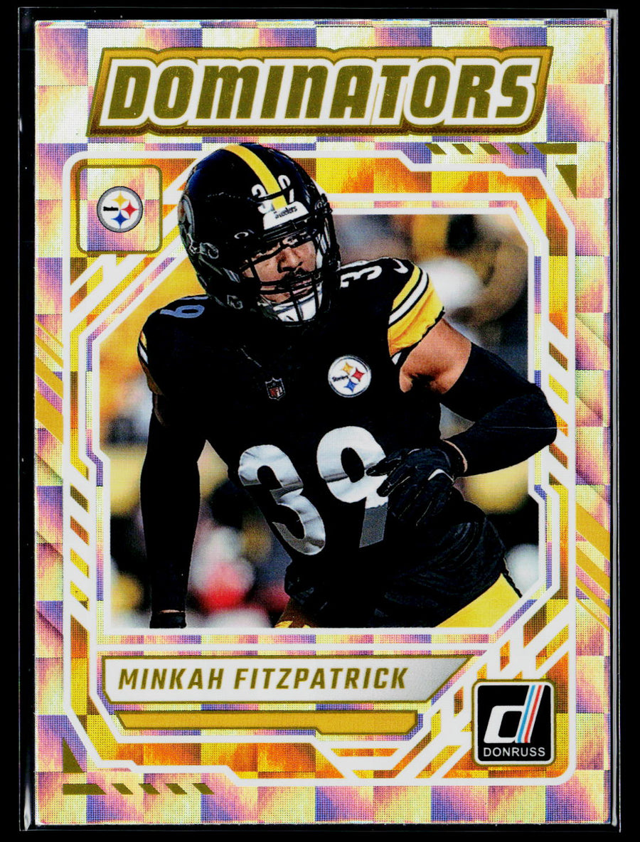 2025 Donruss #DOM-MFK Minkah Fitzpatrick Dominators